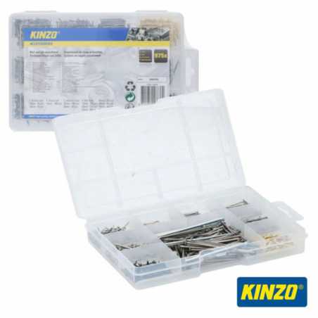 CONJUNTO DE 975 PREGOS KINZO