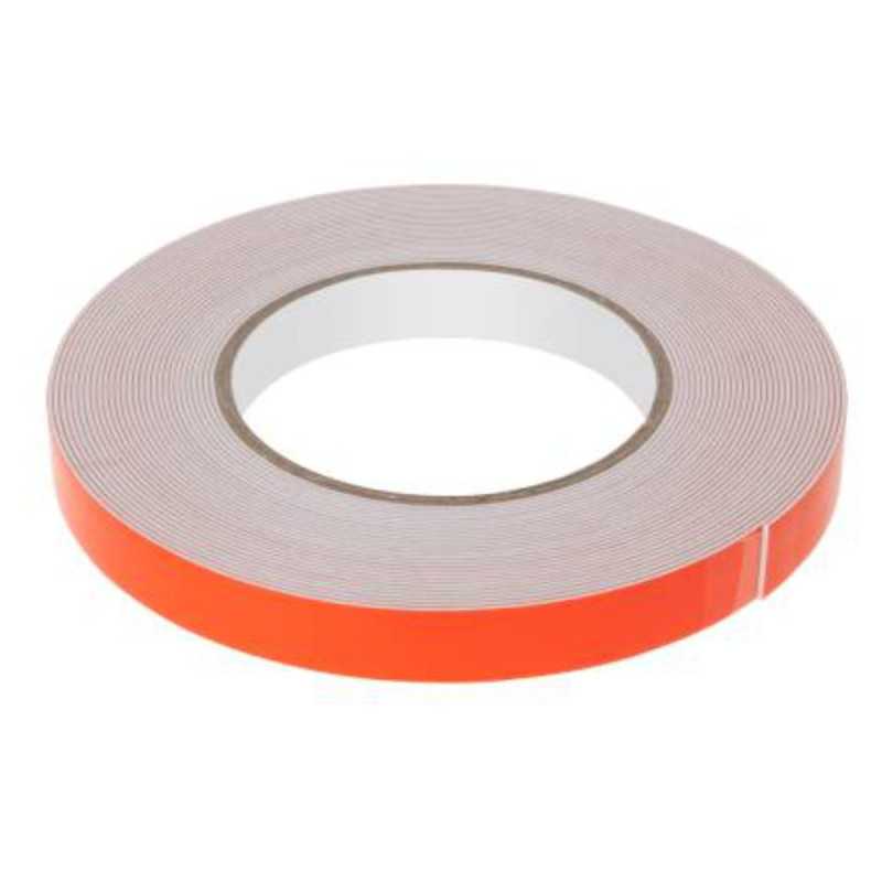 FITA ADESIVA DUPLA FACE BRANCA 15MM X 10M