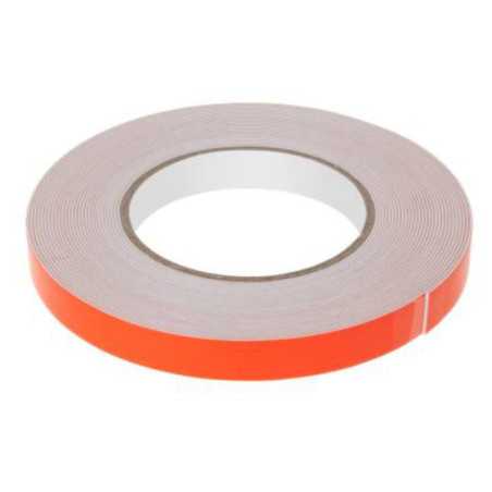 FITA ADESIVA DUPLA FACE BRANCA 15MM X 10M