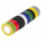 CONJUNTO 10 ROLOS FITA ISOLADORA MULTICOR 19MM 9M