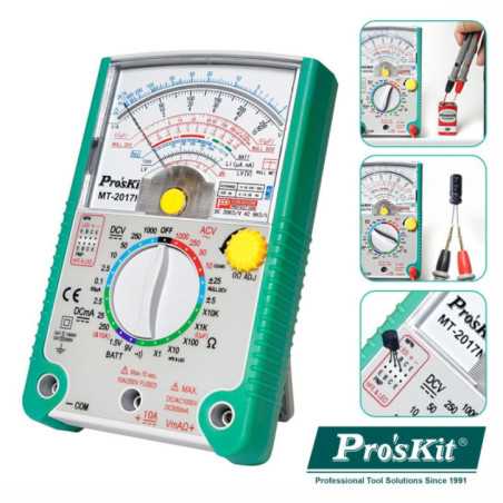 MULTÍMETRO ANALÓGICO PROSKIT