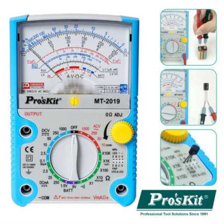 MULTÍMETRO ANALÓGICO PROSKIT