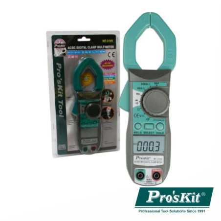 PINÇA AMPERIMÉTRICA DIGITAL ACDC 400A PROSKIT