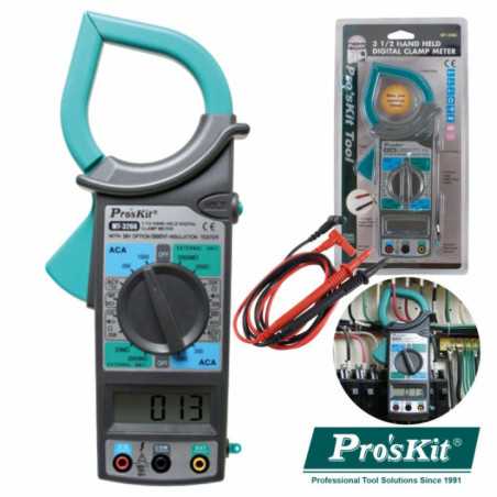 PINÇA AMPERIMÉTRICA DIGITAL AC 750V1000V PROSKIT