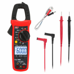 PINÇA AMPERIMÉTRICA DIGITAL 600A 600V 60MOHM NCV TRMS UNIT
