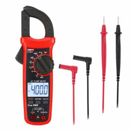 PINÇA AMPERIMÉTRICA DIGITAL 400A 600V AUTORANGE NCV UNIT