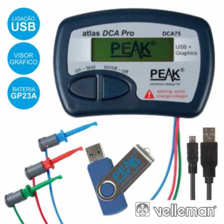 TESTADOR DE SEMICONDUTORES VELLEMAN