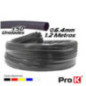TUBO MANGA TERMORETRÁCTIL 64MM 12M 50X PRETO PROK