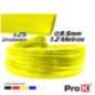 TUBO MANGA TERMORETRÁCTIL 95MM 12M 25X AMARELO PROK