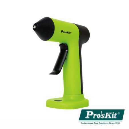 PISTOLA DE COLA QUENTE 15W C BATERIA PROSKIT