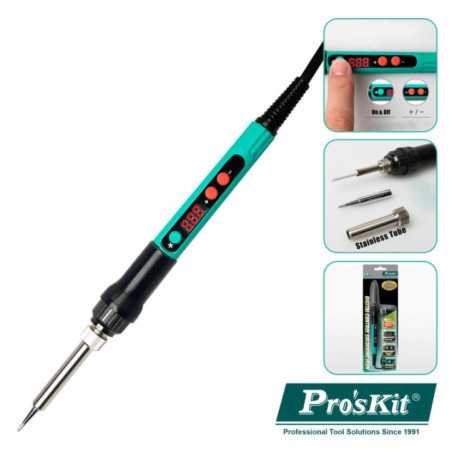 FERRO DE SOLDAR C DISPLAY REGULÁVEL 60W 200500C PROSKIT