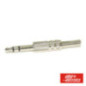 FICHA JACK 635MM MACHO STEREO C GUARDA CABO EM MOLA