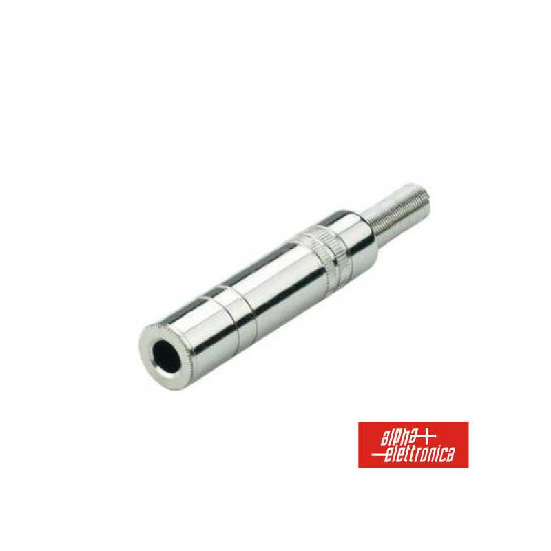 FICHA JACK 635MM FÊMEA C CABO EM MOLA ST