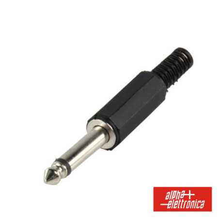 FICHA JACK 635MM MACHO MN C PROTEÇÃO DE CABO