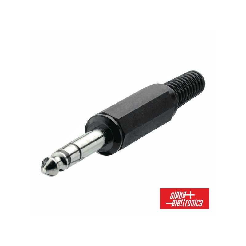 FICHA JACK 635MM MACHO ST C PROTEÇÃO DE CABO