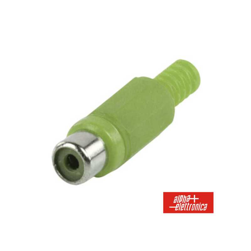 FICHA RCA FÊMEA VERDE C PROTEÇÃO DE CABO