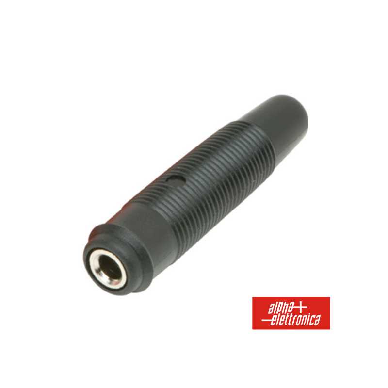 FICHA BANANA 4MM FÊMEA PRETA