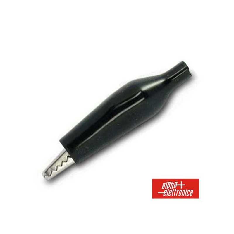 PINÇA CROCODILO 58MM ISOLADA PRETA