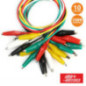 CONJUNTO 10 FIOS C GARRAS CROCODILO VÁRIAS CORES