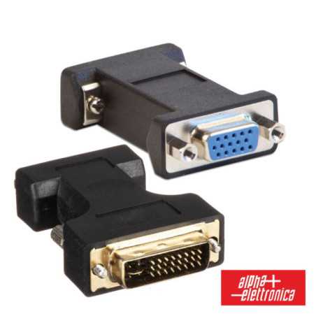 FICHA ADAPTADORA DVII DUAL LINK MACHO VGA FÊMEA