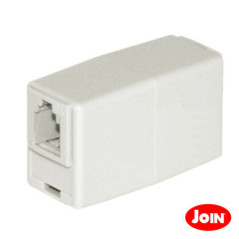 ADAPTADOR DE TELEFONE 6P4C 1FÊMEA 1FÊMEA