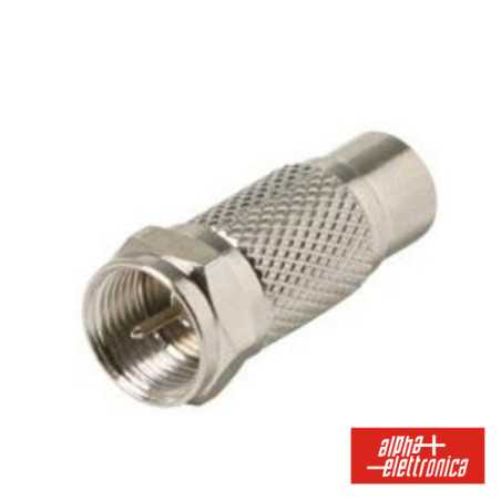 FICHA ADAPTADORA F MACHO COAXIAL MACHO 95MM