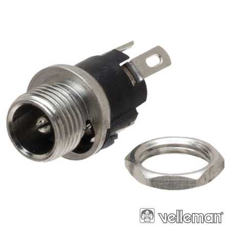 FICHA ALIMENTAÇÃO DC MACHO 2155MM P CHASSIS VELLEMAN