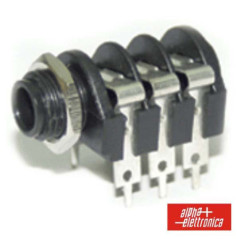 FICHA JACK 635MM FÊMEA 6P ST P PAINEL