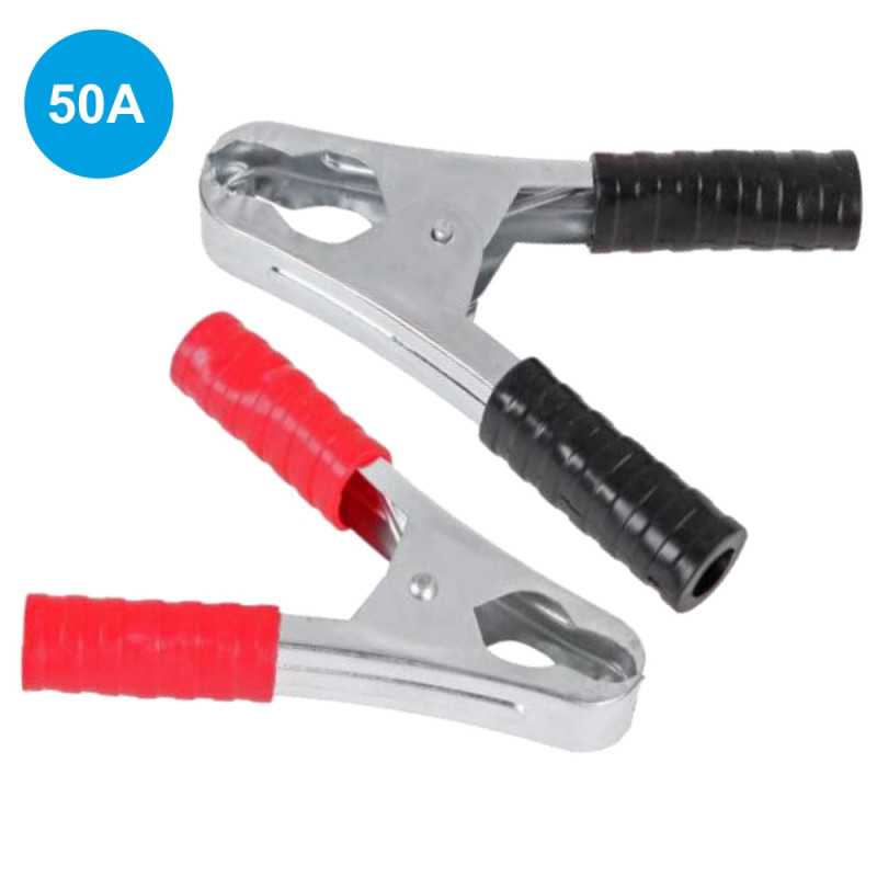 CONJUNTO 2 PINÇAS CROCODILO ISOLADAS 50A