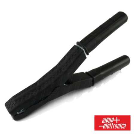 PINÇA CROCODILO ISOLADAS PRETA 120A
