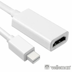 ADAPTADOR MINI DISPLAYPORT MACHO HDMI FÊMEA