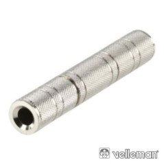 FICHA ADAPTADORA JACK 635MM FÊMEA JACK 635MM FÊMEA