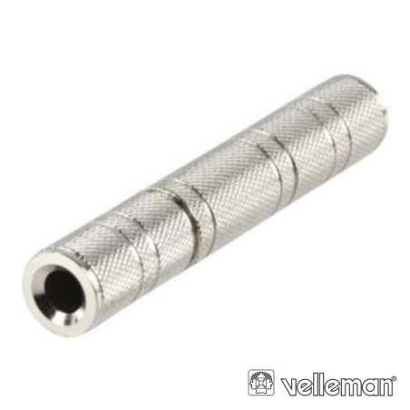FICHA ADAPTADORA JACK 635MM FÊMEA JACK 635MM FÊMEA