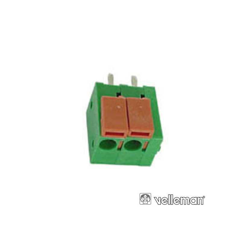 BLOCO DE TERMINAIS C 2P DE 5MM VELLEMAN
