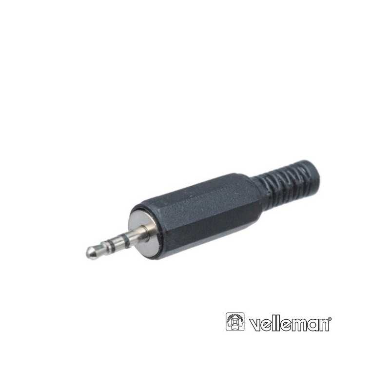 FICHA JACK 25MM MACHO ST PVC C GUARDA CABO