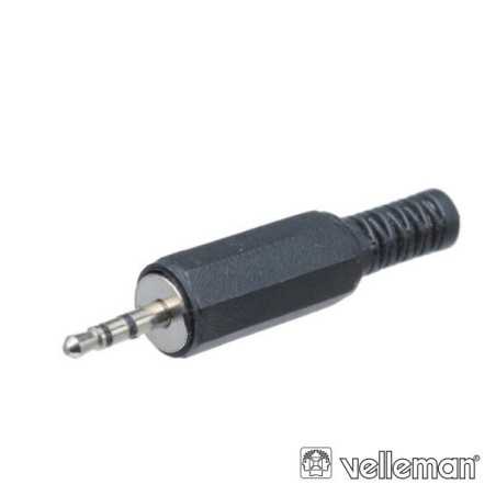 FICHA JACK 25MM MACHO ST PVC C GUARDA CABO