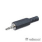 FICHA JACK 25MM MACHO ST PVC C GUARDA CABO
