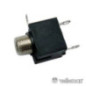 FICHA JACK 35MM FÊMEA PCHASSIS PRETO MN