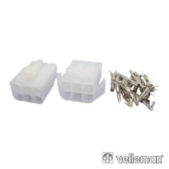 CONJUNTO DE CONECTORES MULTIFUNÇÕES P CABOS VELLEMAN