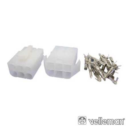 CONJUNTO DE CONECTORES MULTIFUNÇÕES P CABOS VELLEMAN