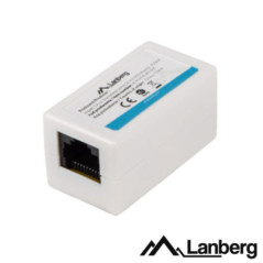 FICHA ADAPTADORA RJ45 FÊMEA P RJ45 FÊMEA LANBERG