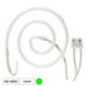 LÂMPADA TUBULAR 180800V NÉON ESPIRAL VERDE