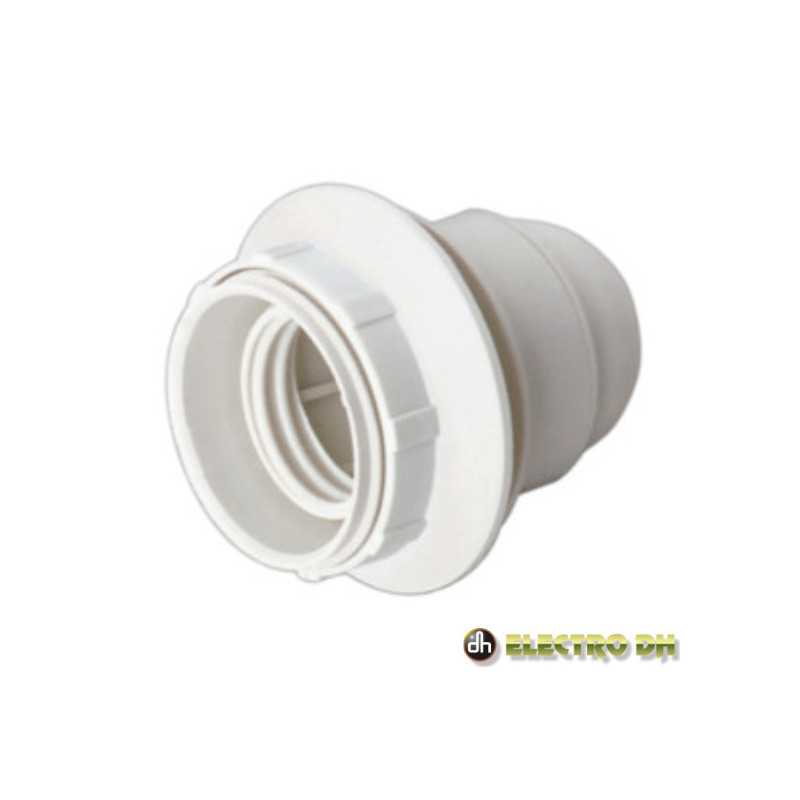 CASQUILHO P LÂMPADA E14 BRANCO EDH
