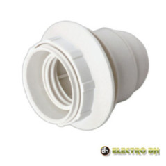 CASQUILHO P LÂMPADA E27 BRANCO EDH