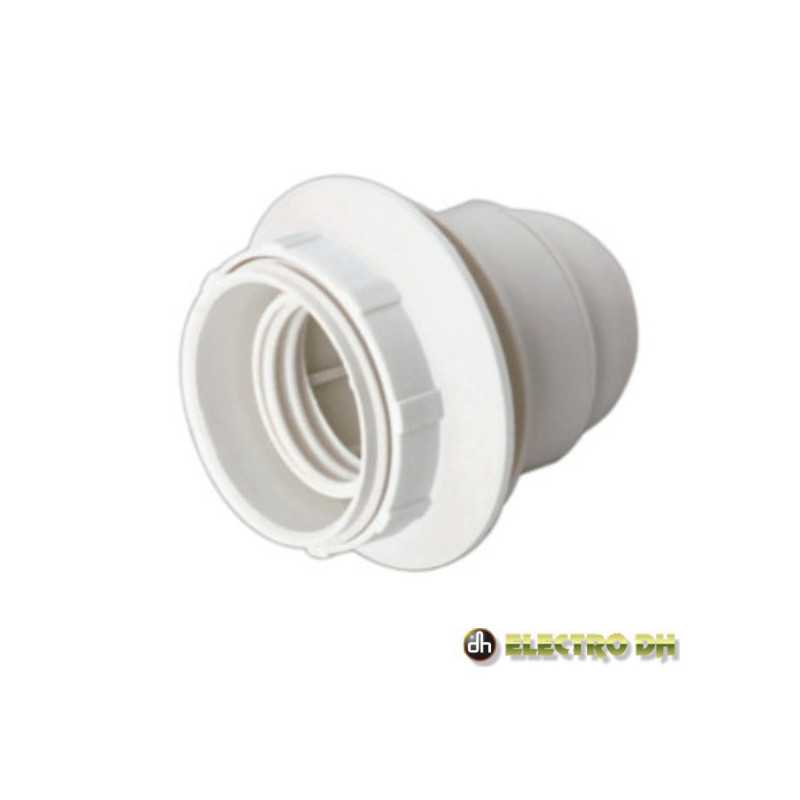 CASQUILHO P LÂMPADA E27 BRANCO EDH