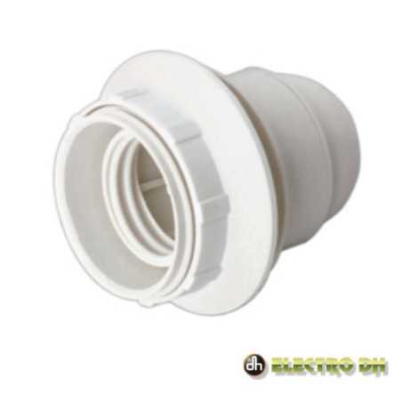 CASQUILHO P LÂMPADA E27 BRANCO EDH