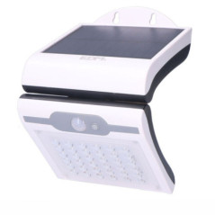 APLIQUE EXTERIOR SOLAR C SENSOR 2W 6400K 220LM BRANCO