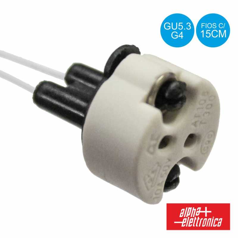 CASQUILHO P LÂMPADA GU53 G4