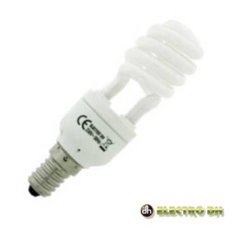 LÂMPADA E14 9W45W 230V ECO ESPIRAL 440LM 3200K EDH