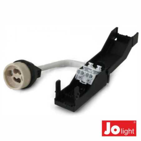CASQUILHO P LÂMPADA GZ10GU10 CCAIXA E BORNES JOLIGHT